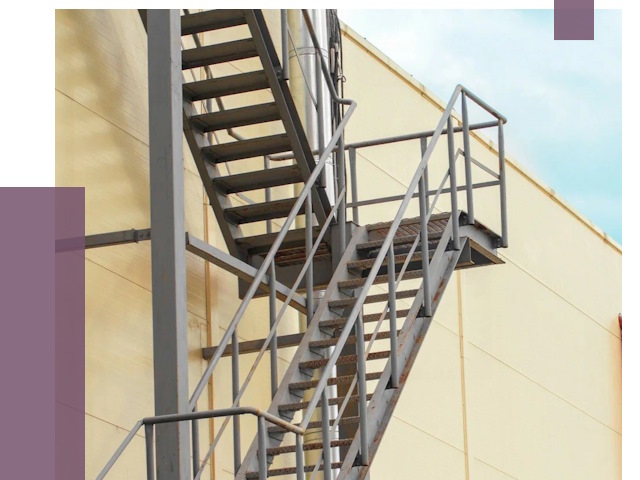 Пожарные лестницы в Сосновом Боре от 12190 руб. — монтаж и продажа | ПРОЛЁТ-Снб