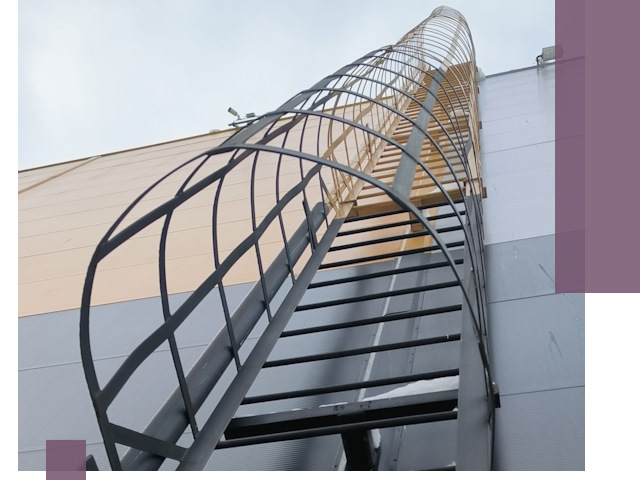 Изготовление и монтаж пожарных лестниц в Сосновом Боре профессионально