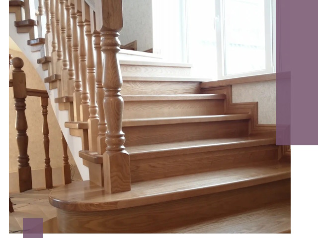 Реставрация деревянных лестниц в Сосновом Боре — качественно и быстро