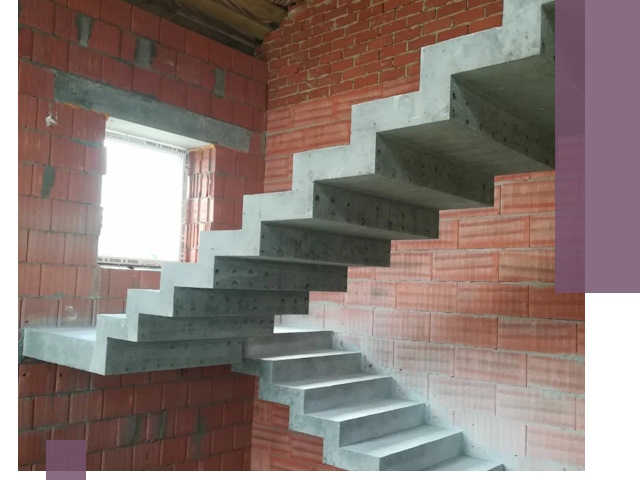 Бетонные лестницы под ключ в Сосновом Боре: монтаж, демонтаж, ремонт