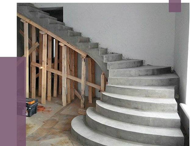 Изготовление бетонных лестниц под ключ в Сосновом Боре от 19808 руб. | ПРОЛЁТ-Снб