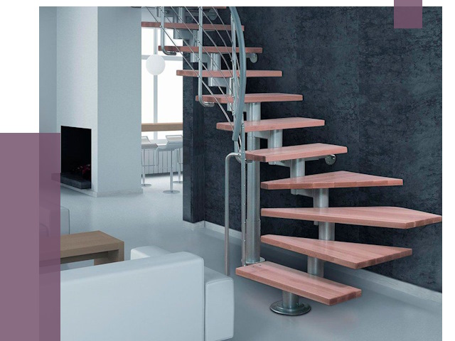 Модульные лестницы в Сосновом Боре от 16761 руб. — купить в ПРОЛЁТ-Снб