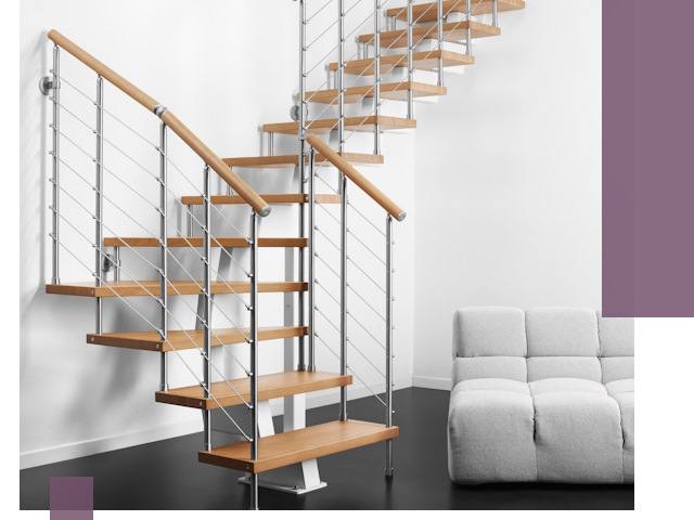 Модульные лестницы под ключ в Сосновом Боре — монтаж и изготовление