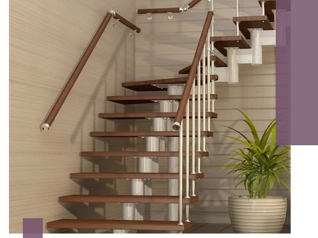 Изготовление модульных лестниц под ключ в Сосновом Боре