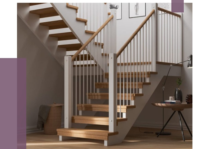 Маршевые лестницы в Сосновом Боре от 37839 руб. — монтаж | ПРОЛЁТ-Снб