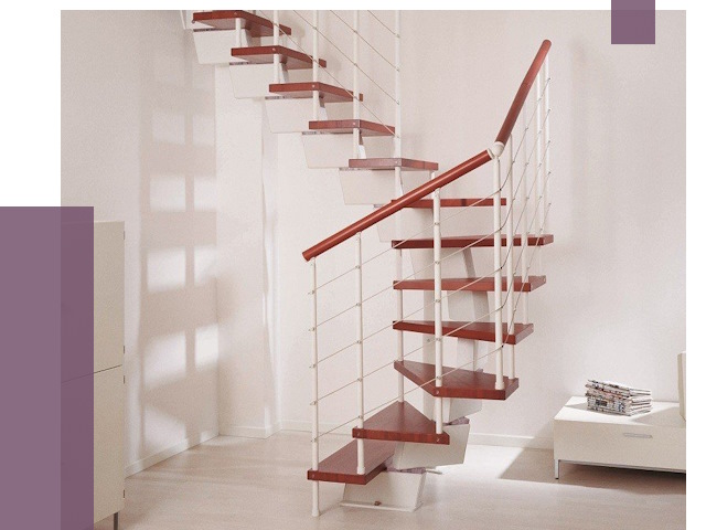 Изготовление лестниц на больцах в Сосновом Боре от 9650 руб. | ПРОЛЁТ-Снб