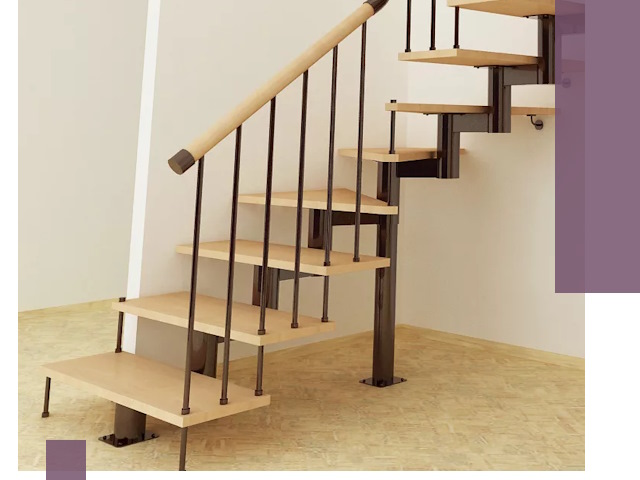 Монтаж лестниц на больцах в Сосновом Боре — быстро и надежно