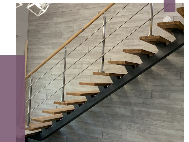 Изготовление лестниц на монокосоуре в Сосновом Боре от 75677 руб. 