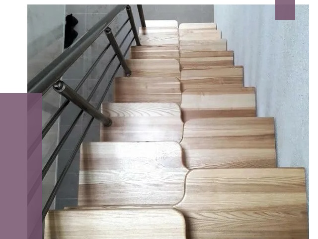 Лестницы гусиный шаг в Сосновом Боре от 12951 руб. под ключ | ПРОЛЁТ-Снб