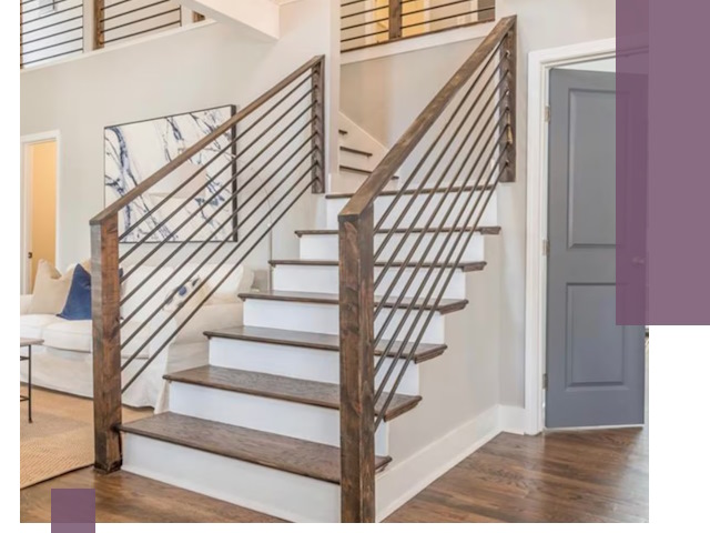 Лестницы для коттеджа под ключ в Сосновом Боре — изготовление и монтаж