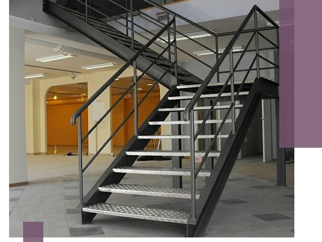 Лестницы для офиса в Сосновом Боре: изготовление, монтаж, демонтаж