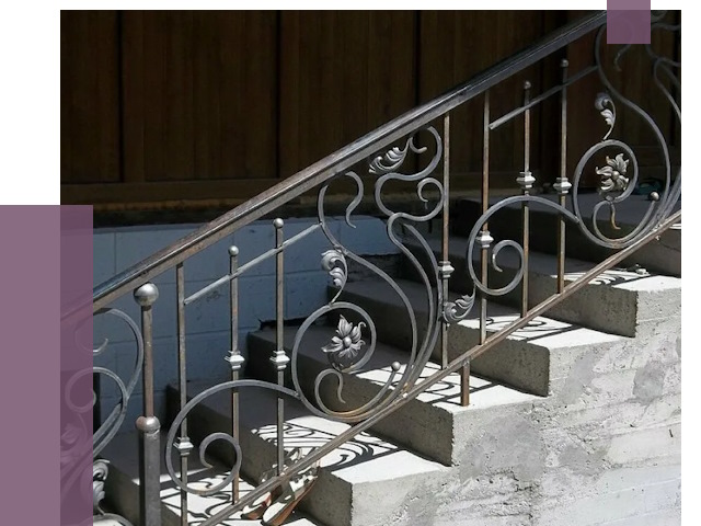Кованые перила в Сосновом Боре от 8634 руб. под ключ — качество от ПРОЛЁТ-Снб