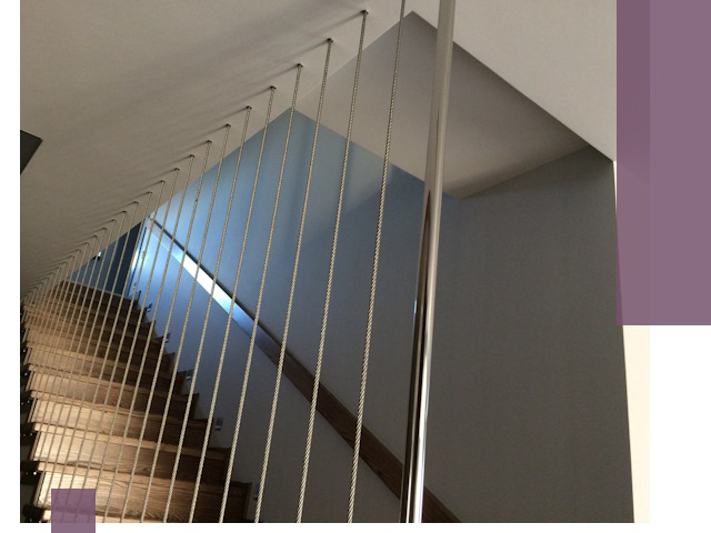 Тросовые перила под ключ в Сосновом Боре — производство и монтаж