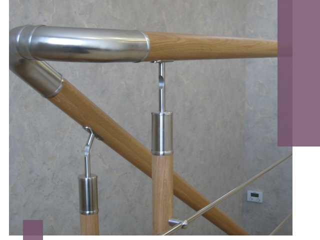 Комбинированные перила на заказ в Сосновом Боре — монтаж и производство