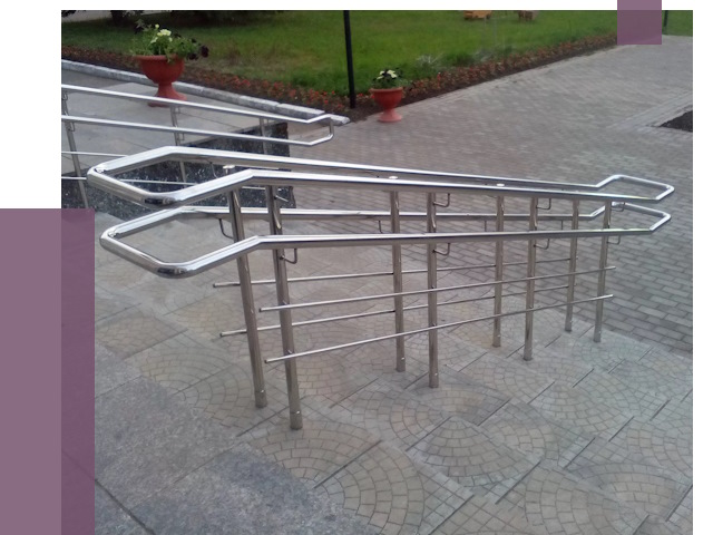 Перила для инвалидов в Сосновом Боре от 7537 руб. под ключ | ПРОЛЁТ-Снб