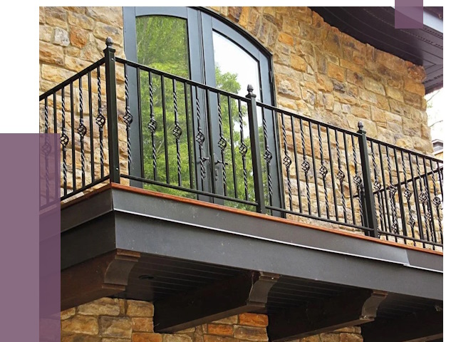 Балконные ограждения в Сосновом Боре от 7974 руб. — купить | ПРОЛЁТ-Снб