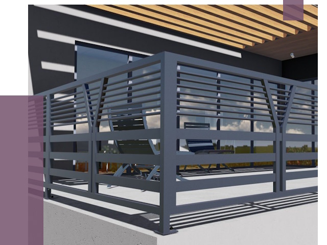 Изготовление балконных ограждений в Сосновом Боре от 10666 руб. | ПРОЛЁТ-Снб