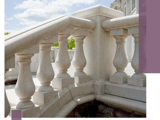 Балюстрады из металла и камня под ключ в Сосновом Боре