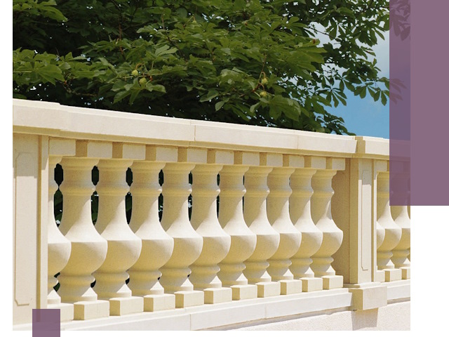 Установка балюстрады в Сосновом Боре: изготовление и монтаж под ключ