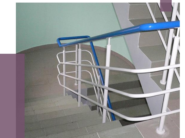 Перила в подъезде в Сосновом Боре — установка и замена от 7365 руб. | ПРОЛЁТ-Снб