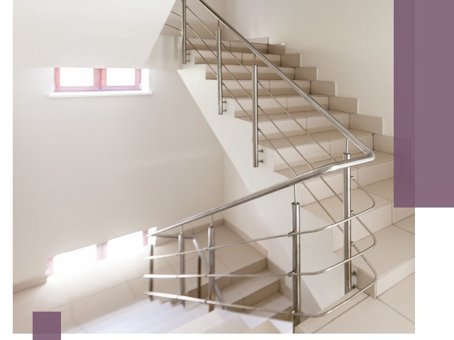 Установка и замена перил в подъезде в Сосновом Боре