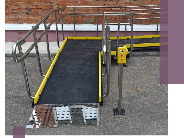 Изготовление наклонных пандусов для инвалидов в Сосновом Боре