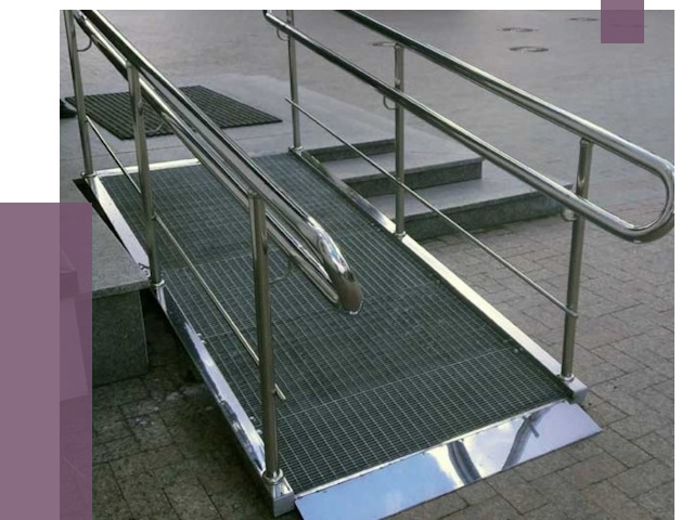 Монтаж пандусов для инвалидов в Сосновом Боре от 8553 руб. под ключ | ПРОЛЁТ-Снб