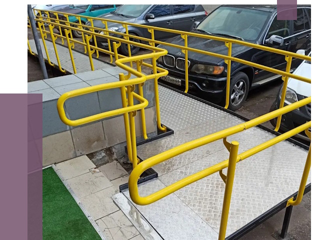 Стационарные пандусы в Сосновом Боре от 12190 руб. | ПРОЛЁТ-Снб