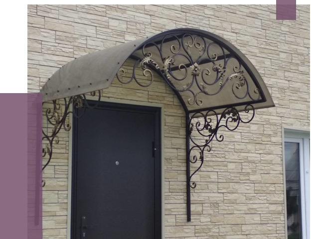 Ремонт козырьков в Сосновом Боре от 7365 руб. | ПРОЛЁТ-Снб