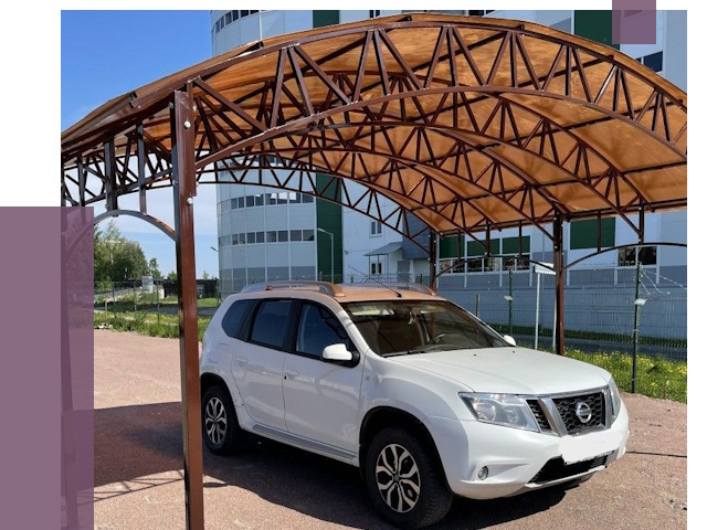 Недорогие навесы в Сосновом Боре от 42664 руб. | ПРОЛЁТ-Снб