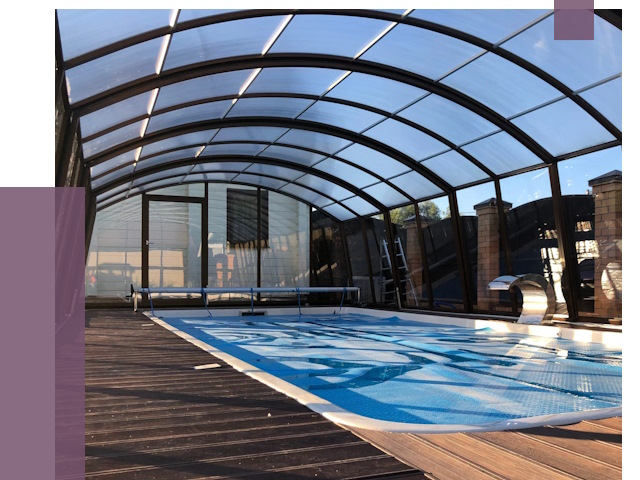 Навесы для бассейна в Сосновом Боре от 16659 руб. под ключ | ПРОЛЁТ-Снб