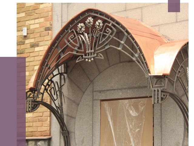 Арочные козырьки в Сосновом Боре от 14475 руб. 