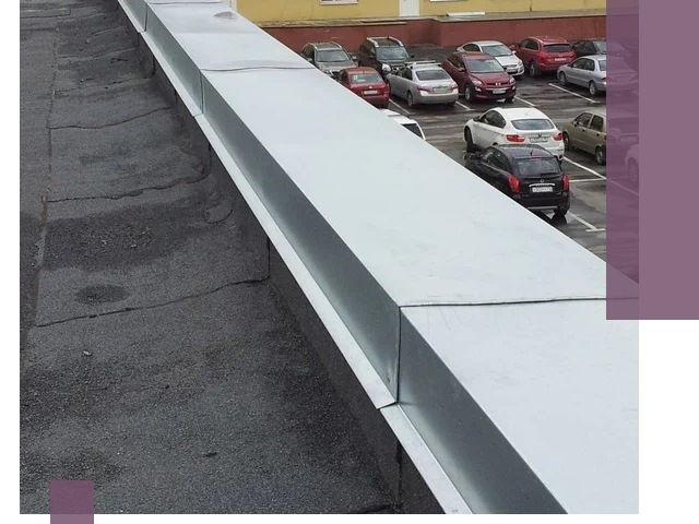 Изготовление парапетов из металла и нержавейки в Сосновом Боре