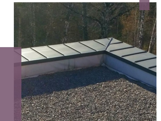 Металлические парапеты в Сосновом Боре от 4266 руб. под ключ | ПРОЛЁТ-Снб