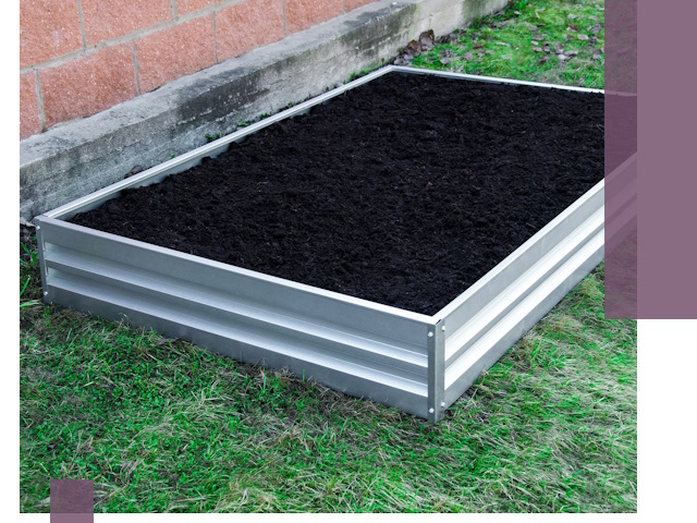 Металлические бордюры для грядок в Сосновом Боре: прочность и аккуратность