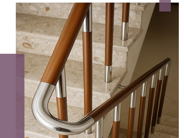 Монтаж поручней в Сосновом Боре от 9650 руб. монтаж под ключ | ПРОЛЁТ-Снб