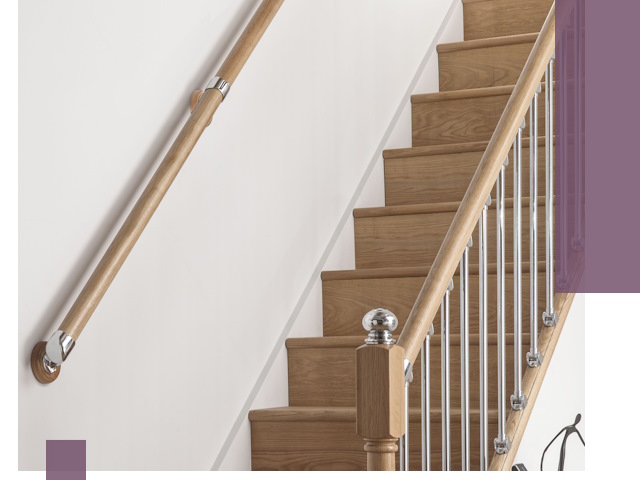 Пристенные поручни из стали и нержавейки под монтаж в Сосновом Боре