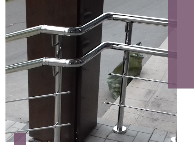 Монтаж поручней из нержавеющей стали в Сосновом Боре качественно и быстро